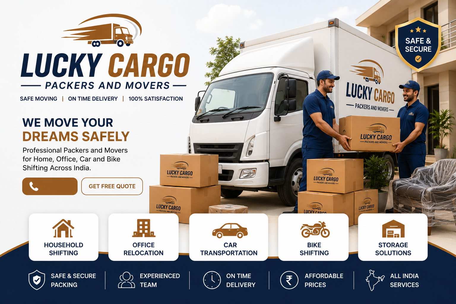 Lucky Cargo Packers and Movers